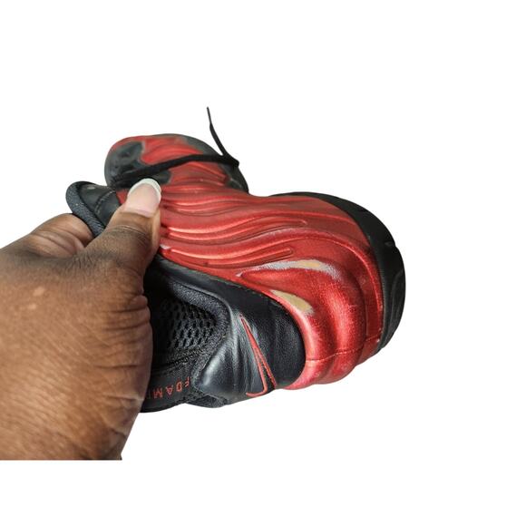 Nike Air Foamposite Men's 13 Pro University Red Black - Picture 5 of 9